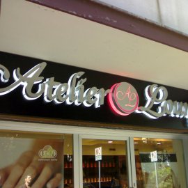 Insegne a Lettere in Lamiera 1