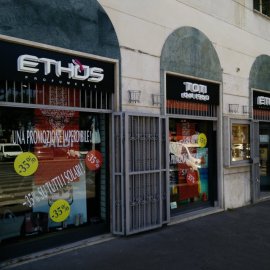 Insegne a Lettere in Lamiera 1