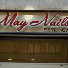 Insegne a Lettere in Lamiera 1